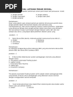 Download Soal Latihan Pasar Modal 1 by Yefri Harta SN331885977 doc pdf