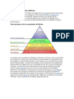 Pirámide de Necesidades DeMaslow Michii