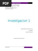 Investigación 1 Programación