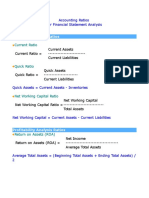 Accounting Ratio