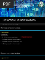 Distúrbios Hidroeletrolíticos