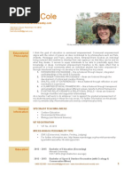 Hannah Cole CV Melb Montessori School 22 11 16