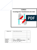 Investigación Tranferencia de Calor