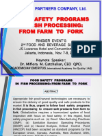 Food safety programs in fish processing