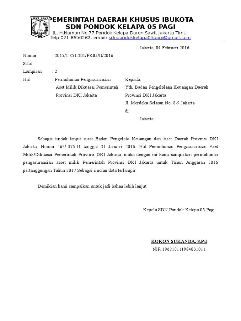 Surat Guranti Dan Idnemniti