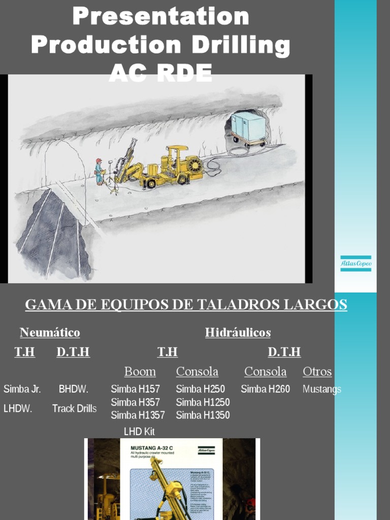 Simba H157 and Epiroc M2C Overview | PDF | Drilling Rig | Drill