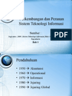 Perkembangan Dan Peranan Sistem Teknologi