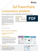 Conference Poster PPT Examples