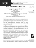 Download Why service recovery fails by SKOLKOVO Discussion Group for Marketing Directors SN33190387 doc pdf