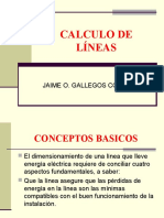 Calculo de Líneas