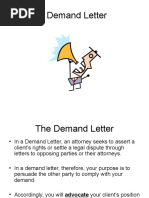 Demand Letter - Class Sample