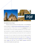 San Agustin Church, Paoay: Spanish Colonial Earthquake Baroque Architecture