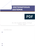 Lupus Eritematosus Sistemik: Dr. Ifo Faujiah Sihite, M Ked (Ped), Spa