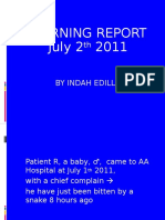 Morning Report July 2 2011: by Indah Edilla