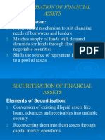Securitisation of Financial Assets