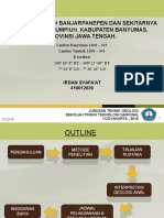 Geologi Daerah Banjarpanepen Dan Sekitarnya Kecamatan Sumpiuh, Kabupaten Banyumas, Provinsi Jawa Tengah