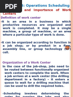 Chapter13 Operations Scheduling