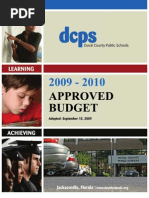 Duval County Public Schools 2009-2010 Budget