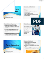 Carbohydrates: Introduction & Biomolecules