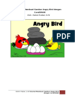 Tutorial Membuat Gambar Angry Bird Dengan CorelDRAW
