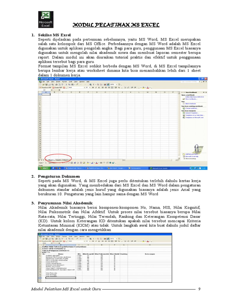 Modul Excel Guru | PDF