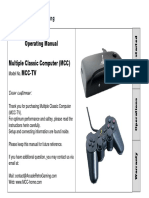 MCC TV Operating Manual