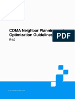 CDMA RNO Subject-Neighbor Planning and Optimization Guidelines - R1 (1) .0