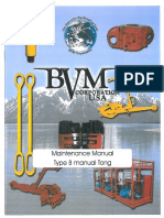 B Tong Maintenance Manual