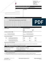 SingPost - Mail Redirection Application Form (v201607)