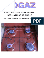 Biogaz - Constructia Si Intretinerea Instalatiilor - 58 P