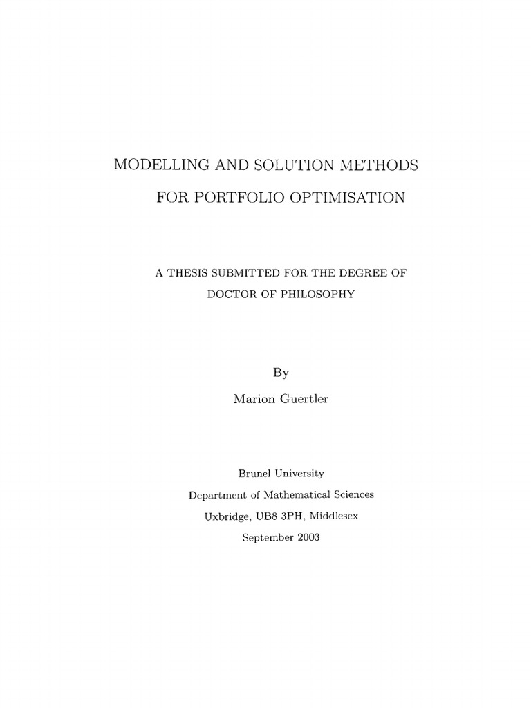 Portfolio management picture