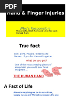 Hands & Fingers Injury Campaign | PDF | Hand | Finger