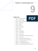 Central Purchasing Processes