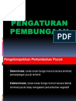 III. Pengaturan Pembungaan