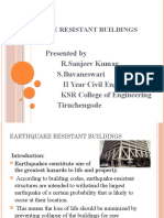 Earthquake Resistant Buildings