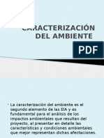 Caracterización Del Ambiente