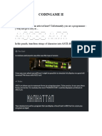 Codingame II