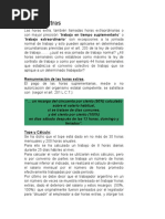 Horas Extras Calculos 2