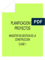 Proceso de Planificación y Desglose