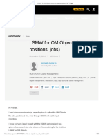 LSMW for OM Objects_OrgUnit - SAP Blogs