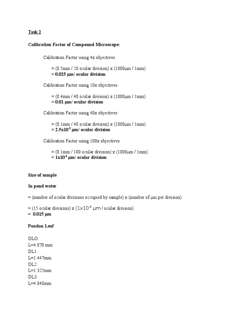 Calibration Factor | Download Free PDF | Tissue (Biology) | Epithelium