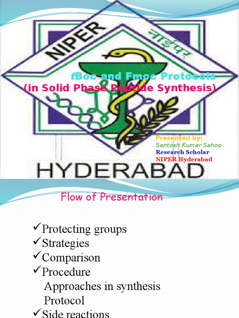 tBoc and Fmoc Protocols in Peptide Synthesis | PDF | Chemical Reactions ...