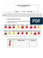 Prueba de Matematicas Pictogama PDF
