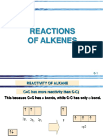Reactions of Alkenes