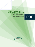 DX Tavan Tipi Isı Geri Kazanım Cihazı PDF