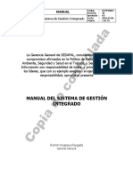 MANUAL DEL SISTEMA INTEGRADO DE GESTIÓN - LESCODGMMA001 - Rev30