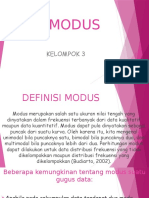 MODUS PENJELASAN