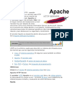 Concepto, Caracteristicas y Versiones de APACHE