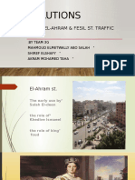 Solutions: To El-Ahram & Fesil St. Traffic JAM