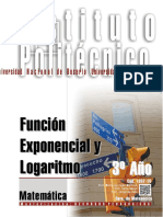 1307-16 MATEMATICA Función Exponencial y Funcion Logaritmica
